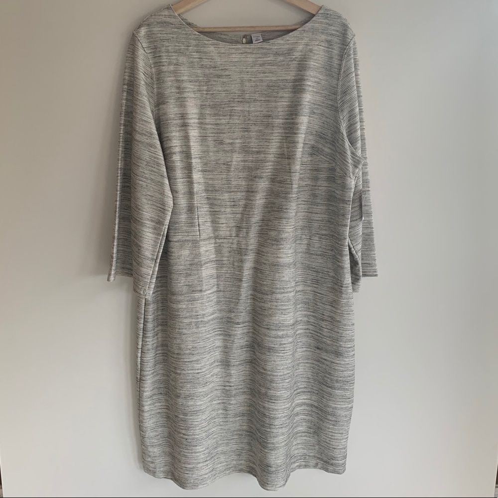NWT Old Navy Dress Gray Scoop Neck XXL